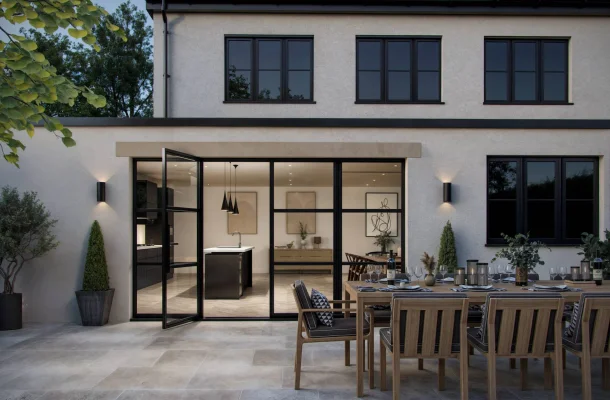 aluminium heritage door (external view)