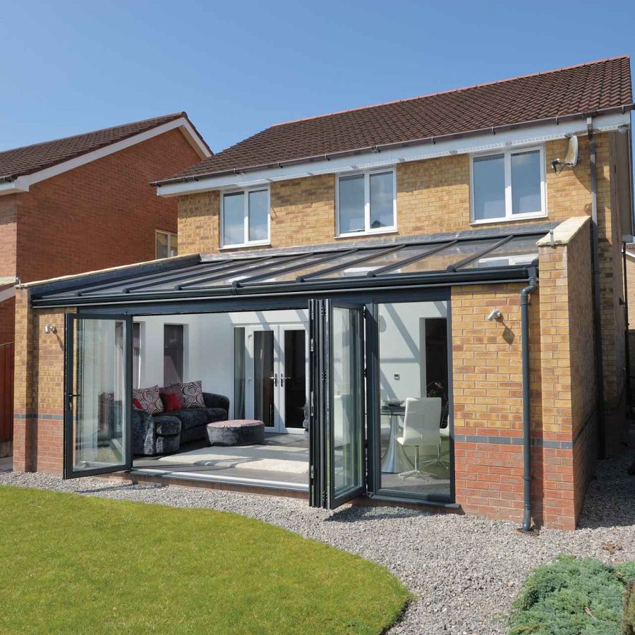 Ultraframe Glass Roof Conservatory