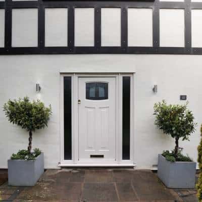 Cream Rockdoor Newark installation - Disley
