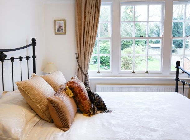 VEKA Windows in a bedroom