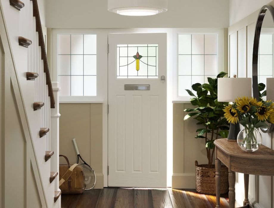 interior view of a rockdoor astoria composite door 