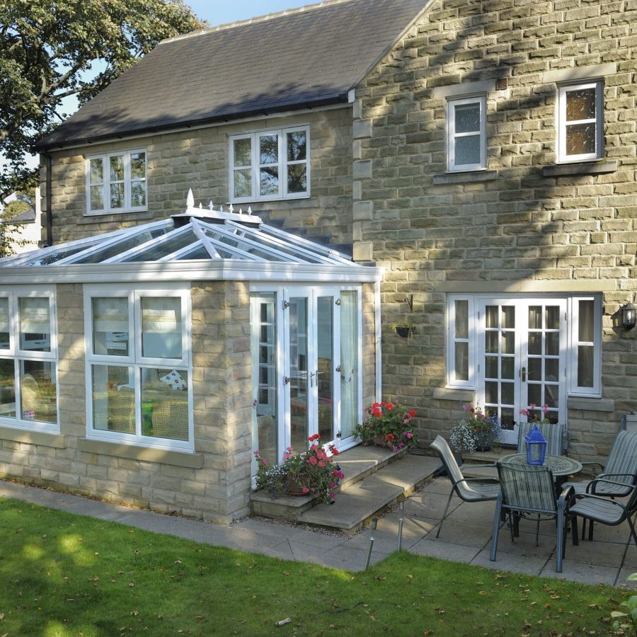 Ultraframe Glass Roof Conservatory