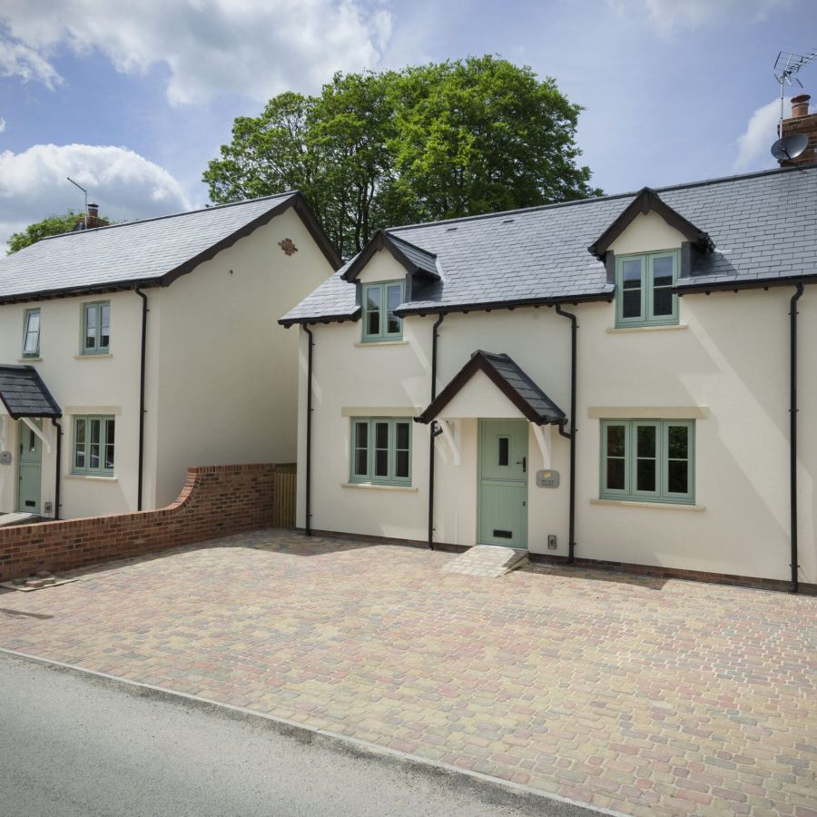 Residence 9 flush casement windows in Chartwell Green