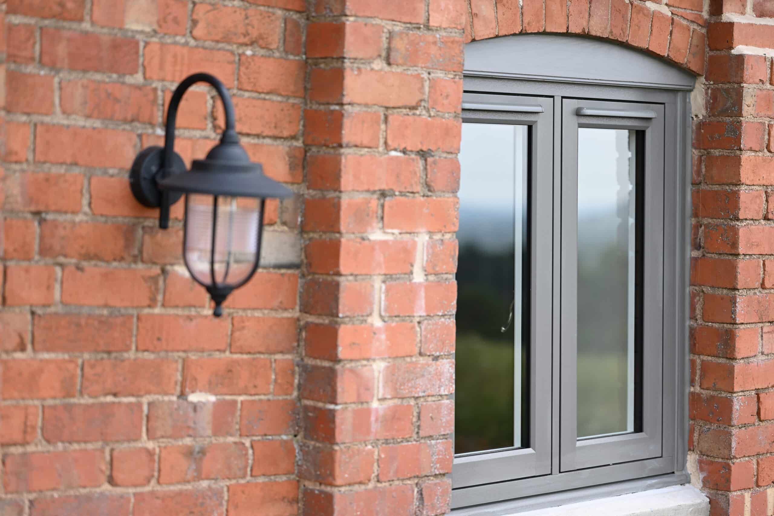 residence window with trickle vents