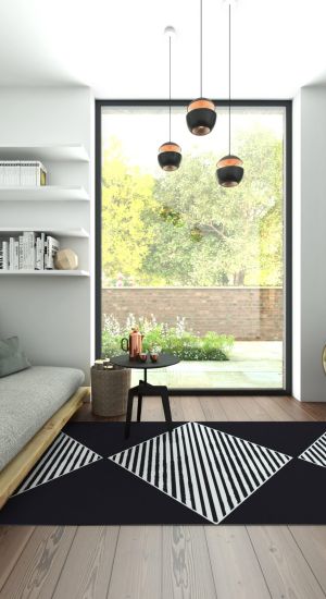 SAS Aluminium window in living room