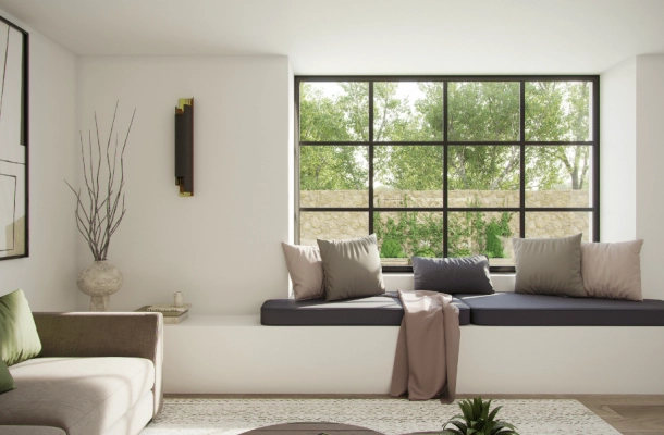 aluminium heritage window (internal view)