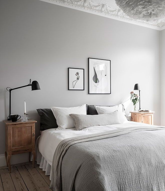 grey bedroom colour scheme