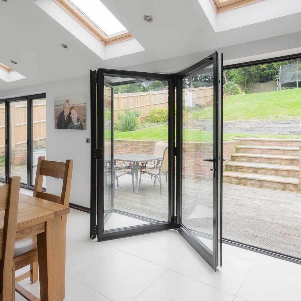 bifold doors to garden