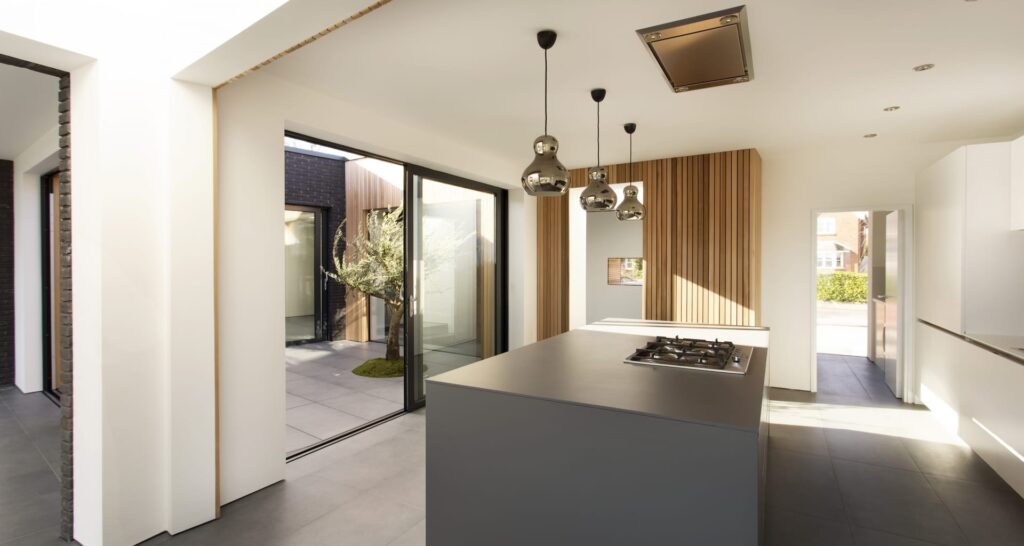 AluK aluminium sliding patio door