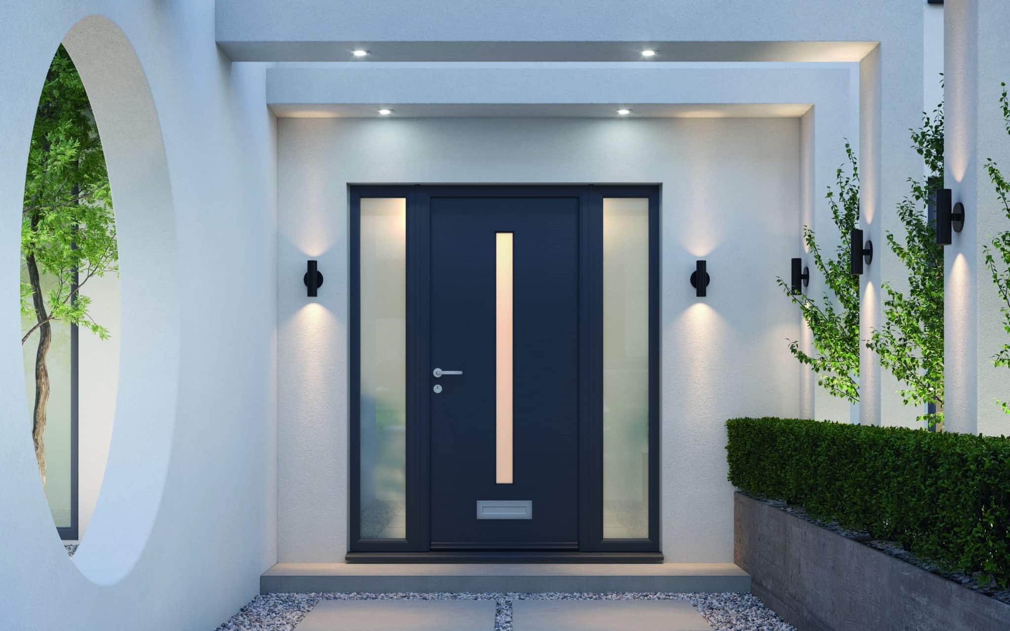 Make an entrance: contemporary front door design
