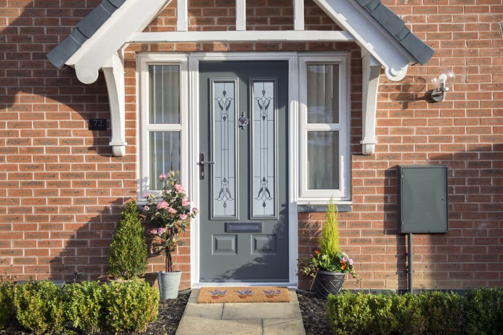 Grantiry grey solidor composite doors