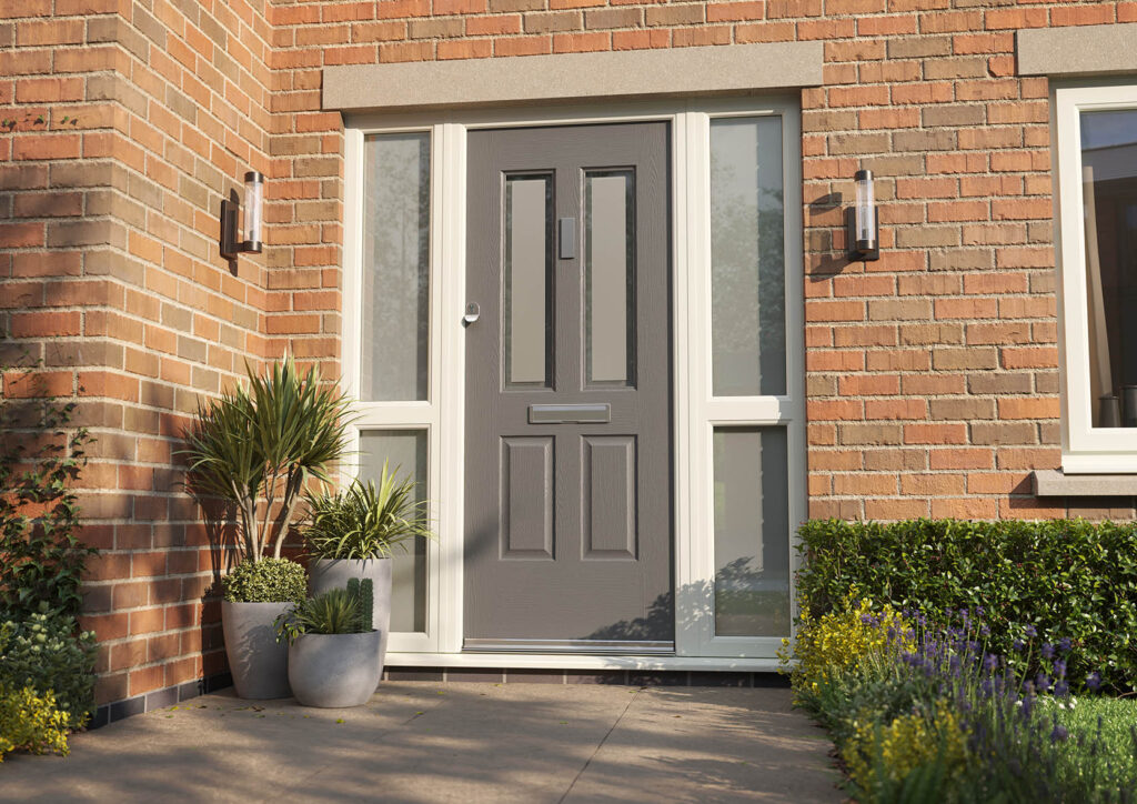 slate grey composite doors