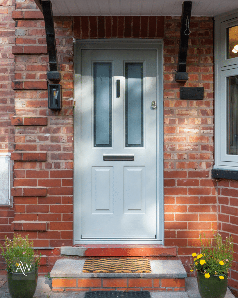 rockdoor jacobean composite door installed by alexander windows. (external view)