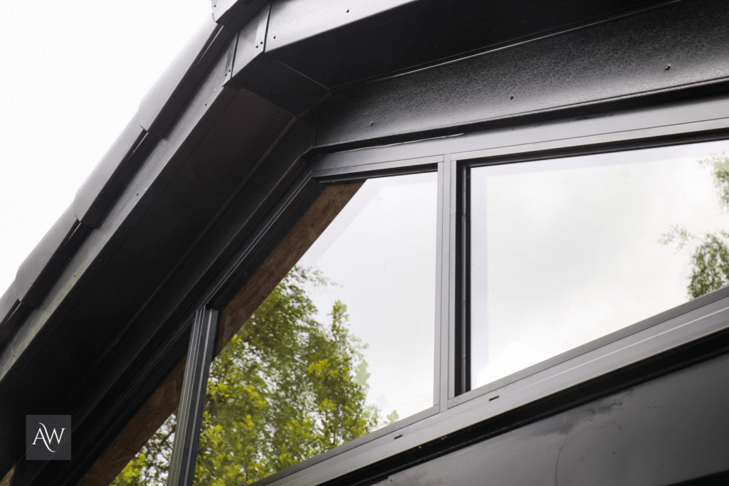 Alexander windows installation of a aluminium double glazing in stockport
